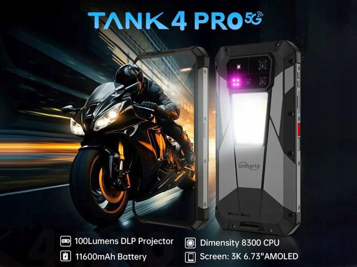 Unihertz Tank 4 Pro 18/1TB Szary - Cena, opinie na Ceneo.pl