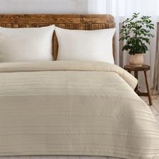 Zdjęcie Eurofirany Narzuta Tara 220X240Cm Beżowy - Łaskarzew