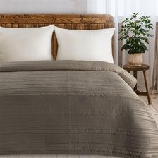 Zdjęcie Eurofirany Narzuta Tara 220X240Cm Brązowy - Buk