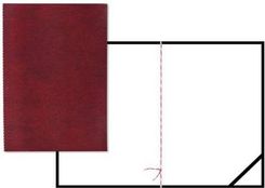 Zdjęcie Warta Okładka Na Dyplom A4 Bordowa - Opole