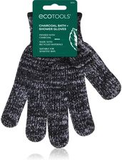 Zdjęcie Ecotools Charcoal Bath Infused Gloves Rękawiczki Do Peelingu 2szt. - Środa Śląska