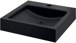 Zdjęcie Delabie Unito Umywalka 39,5X40,5Cm Ścienna Stal Nierdzewna Czarny Mat (121830Bk) - Pyskowice