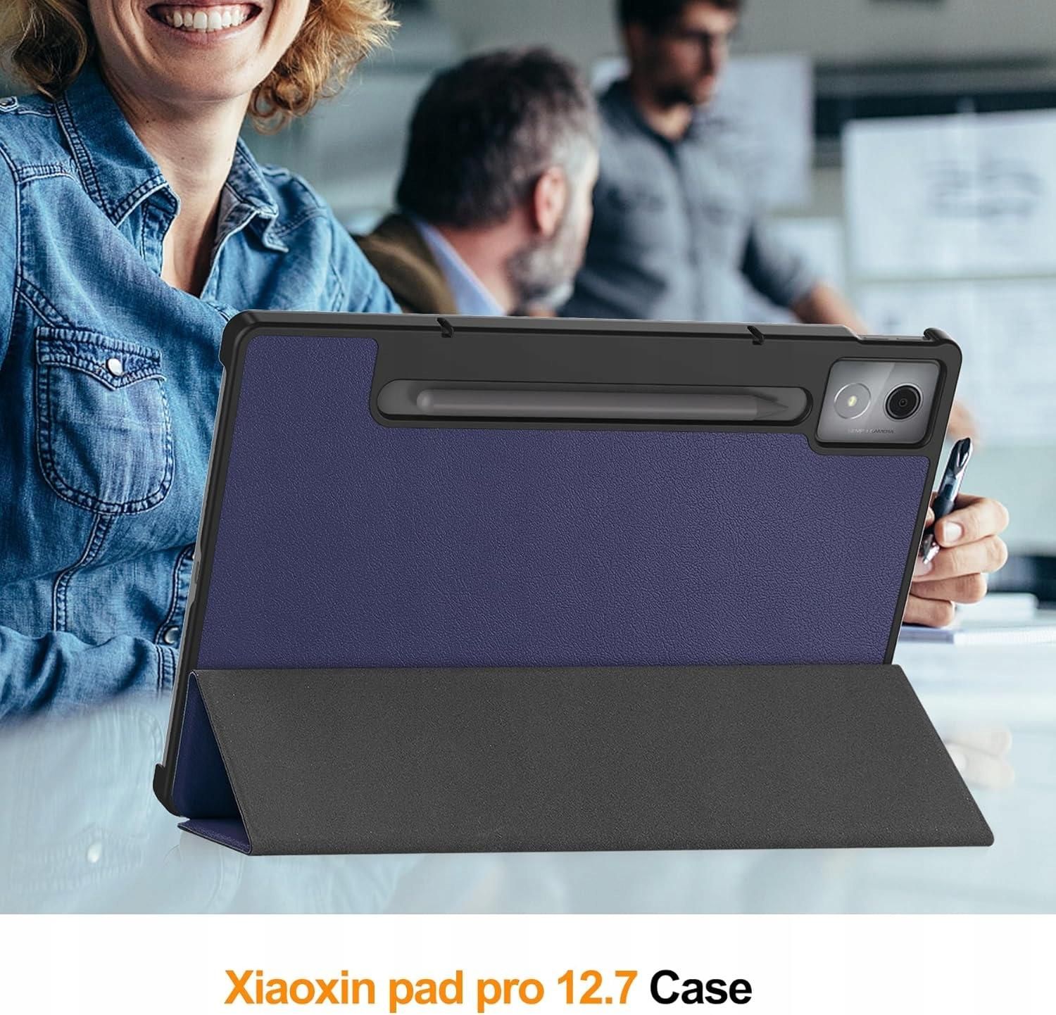 Coque Lenovo Idea Tab 11 - Housse Avec Porte-Stylo, Support Réglable, Fermeture Magnétique - 9