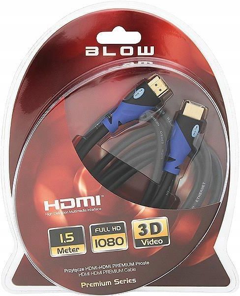 Blow Kabel przewód Hdmi 2 0 3D ultra Hd 4K 1 5m Opinie i ceny na Ceneo pl Blow Kabel przewód Hdmi 2 0 3D ultra Hd 4K 1 5m Opinie i ceny na Ceneo pl
