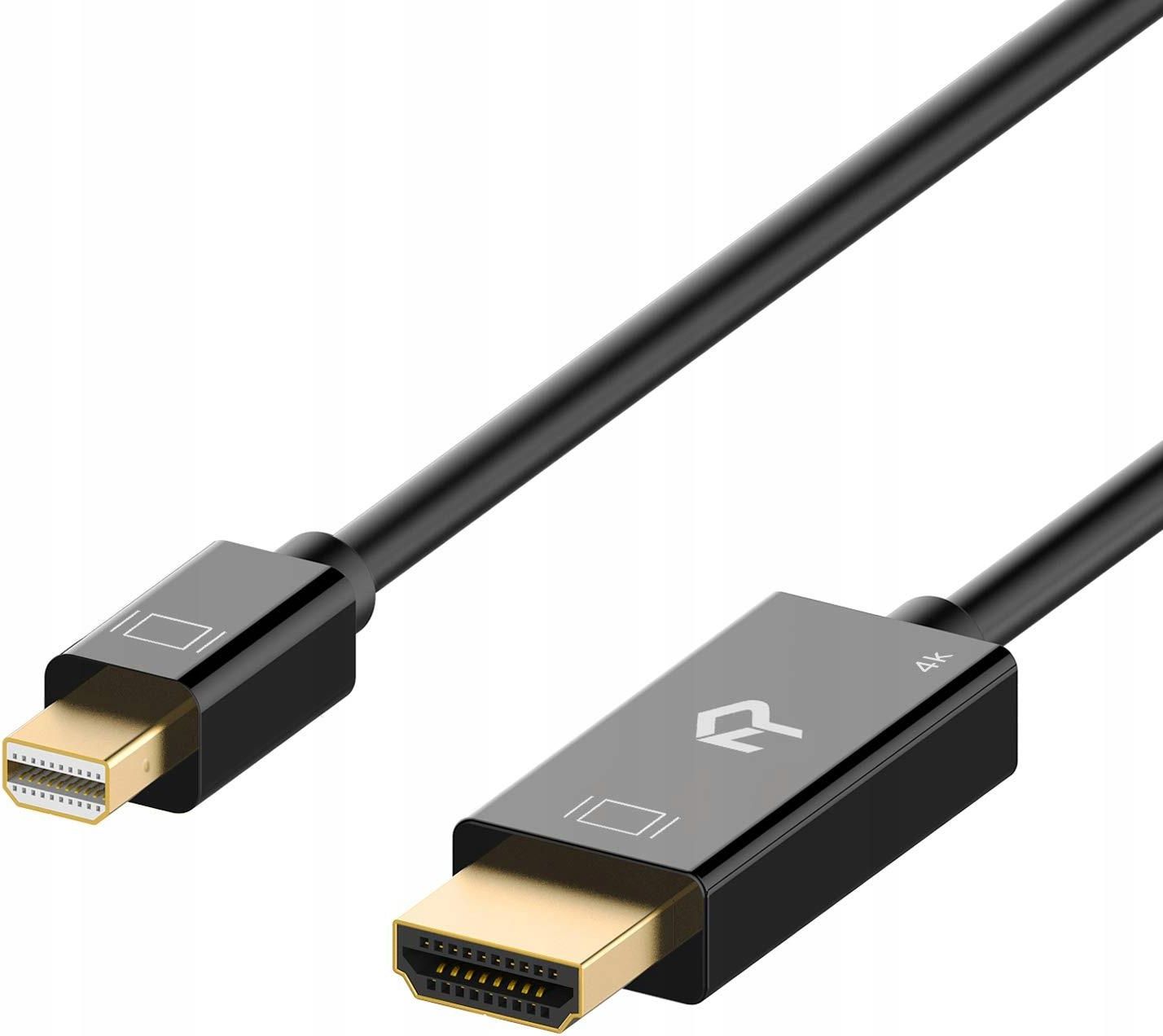 Rankie Kabel Mini Displayport Na Hdmi 4K Czarny 1,8m - Opinie i ceny na ...