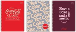 Zdjęcie Interdruk Kołozeszyt A4/100K Kratka M Hybrid Coca Cola 5szt. - Ulanów