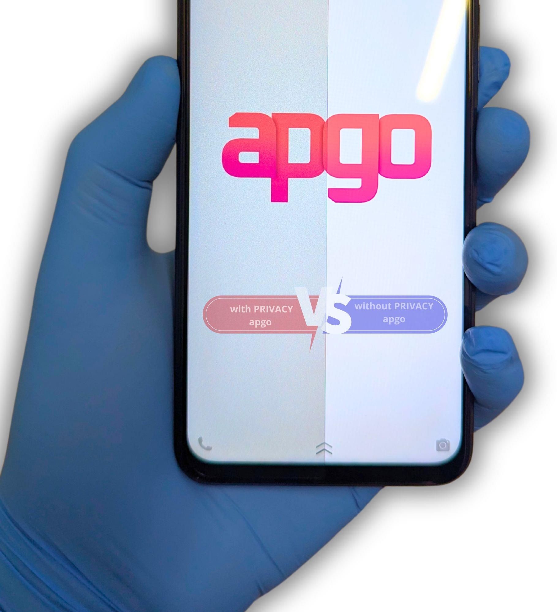 apgo Protector de pantalla MATTE Hybrid Glass para Sony Xperia XA Ultra