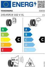 Yokohama ADVAN WINTER V907 245/45R19 102V