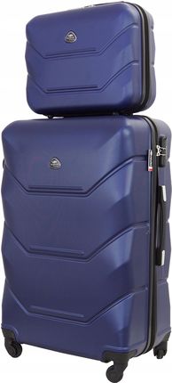 Zestaw 2w1 Walizka Podróżna Na Kółkach Duża XXL Kuferek Kosmetyczka 950