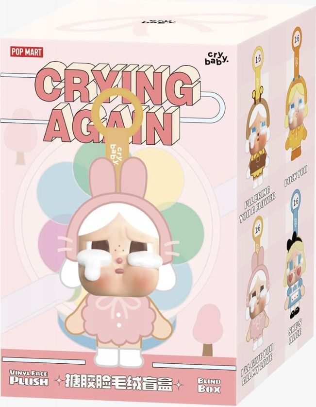 Pop Mart Crybaby Crying Again Vinyl Face Blind Box - Ceny i opinie
