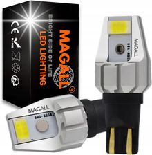 ŻARÓWKI W16W LED T15 CANBUS BIAŁE MOCNE MAGALL FAN-CAN 6500K 1000LM 12V