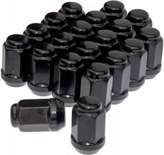 Zdjęcie Pph Sobimax Nakrętki Do Kół Nissan Suzuki Subaru Kryte Czarne Klucz 19 Kpl. 20 Sztuk - Dzierżoniów