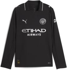 Zdjęcie Młodzieżowa koszulka wyjazdowa z długim rękawem Manchester City 25/26 PUMA Black - Zbąszyń