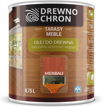 Drewnochron Olej do Drewna Merbau 0,75L