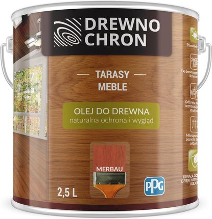 Drewnochron Olej do Drewna Merbau 2,5L
