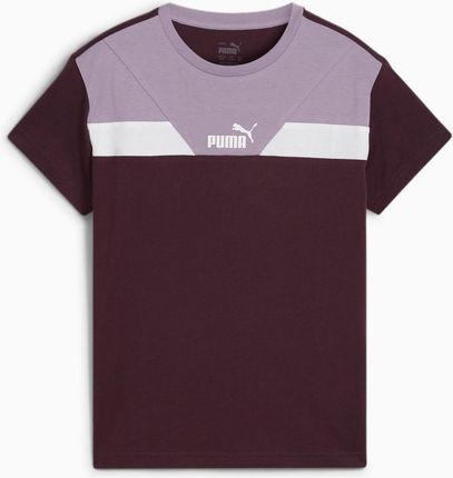 Koszulka dziewczęca Puma POWER RELAXED fioletowa 68178644
