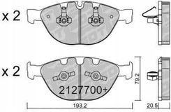 Zdjęcie Sdt Brakes Klocki Hamulcowe 2127700 - Tłuszcz
