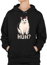 Zdjęcie Huh? - biały kot - damska bluza na prezent - Radlin
