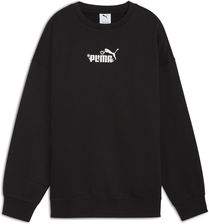 Zdjęcie Damska bluza oversize Essentials Nature 2.0 z okrągłym dekoltem PUMA Black - Proszowice