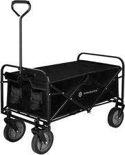 Zdjęcie Springos Wózek Ogrodowy Turystyczno-Plażowy Transportowy Składany 80kg Czarny - Rydułtowy