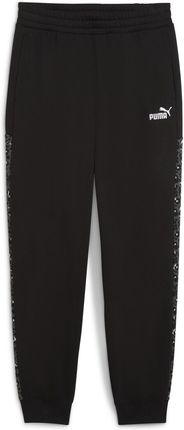 Damskie spodnie dresowe Essentials z wysokim stanem i zwierzęcym nadrukiem PUMA