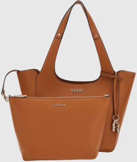 Zdjęcie GUESS Brązowa shopperka damska Calista 2 In 1 - Nasielsk
