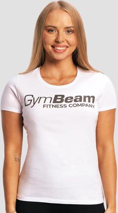 GymBeam Damski T-shirt Fitness White