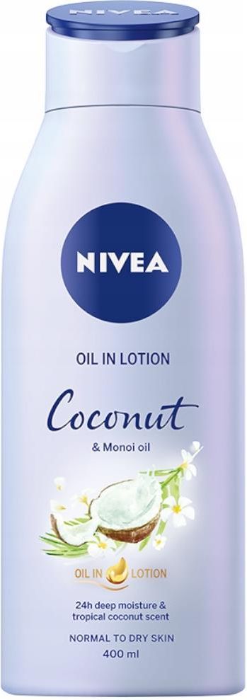 Nivea Nivea Oil In Lotion Olejek W Balsamie Kokos I Monoi 400ml — Inhaltsstoffe i ocena