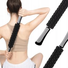 Zdjęcie Fit.Me Roller Z Wypustkami Wałek Uchwytami Ręczny Do Ciała Nóg Pleców - Lubsko