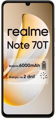realme Note 70T 4GB/128GB 新品未開封 realme Note 70T 4/128GB czarny