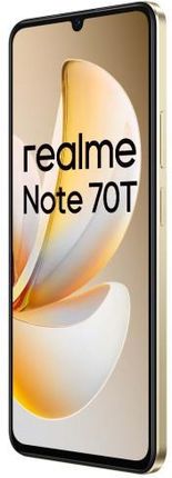 realme Note 70T ゴールド 4GB/256GB realme Note 70T 4/128GB złoty