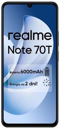 realme Note 70T 4GB/128GB ブラック simフリー realme Note 70T 4/128GB czarny