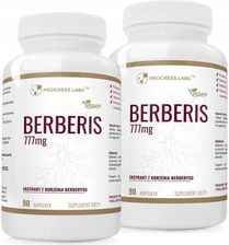 Zdjęcie Progress Labs Berberis Ekstrakt z korzenia berberysu 777 mg, 90 kaps. - Malbork