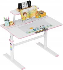 Zdjęcie Mark Adler Regulowane Biurko Dla Dziecka Study 3.7 Pink 90X60Cm - Drawsko Pomorskie
