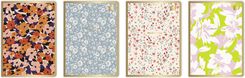 Zdjęcie Interdruk Metallic Floral Zeszyt A5 W Kratkę 60 Kartek - Bieruń