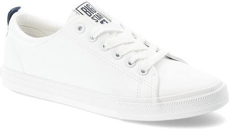 Białe Trampki Big Star Sportowe Obuwie Damskie