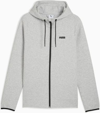 Bluza z kapturem męska Puma SPACER FZ szara 68857404