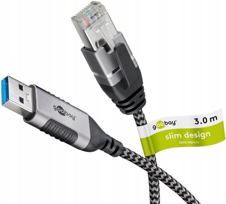 GOOBAY KABEL LAN PATCH CORD CAT 8.1 S/FTP KLASA I NIEBIESKI