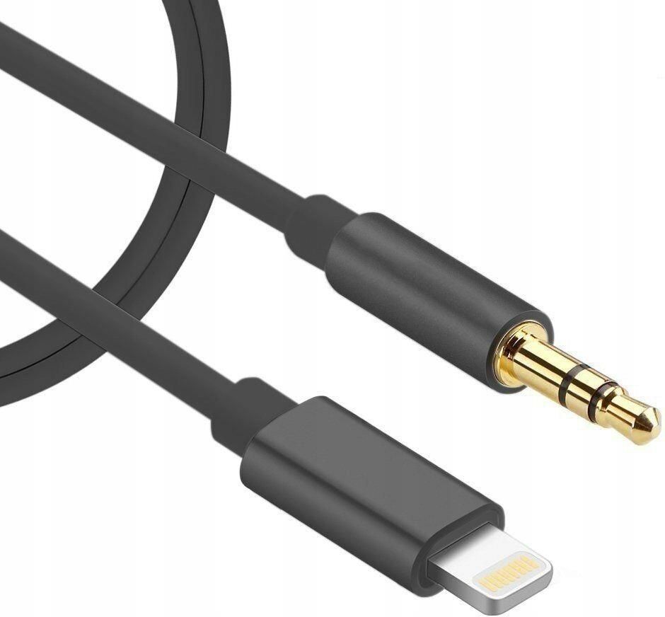 Câble Audio Jack Vers Lightning MFi (2 Pack) - 1,2 M, Compatible IPhone 14/13/12 Et Plus, Pour Voiture Et Enceinte