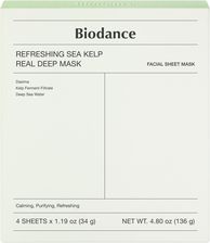 Zdjęcie Biodance Refreshing Sea Kelp zestaw: hydrożelowa maska do twarzy 4 szt./1 opak. - Lwówek Śląski