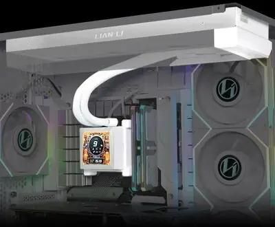 PC用ファン・クーラー LIANLI HydroShift LCD 360 no fan White Hydroshift LCD AIO - LIAN LIはPCケースの大手プロバイダーです
