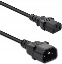 Zdjęcie Qoltec zasilający 1.5m Iec C13/C14 Vde (50459) - Łobez