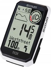 Zdjęcie Sigma Licznik Rowerowy Rox 4.0 Endurance Biały Podświetlany - Szepietowo