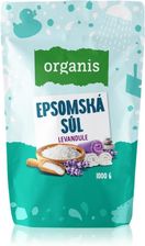 Zdjęcie Organis Epsom salt Lavender sól do kąpieli 1000 g - Mosina