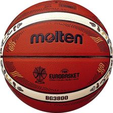 Zdjęcie Molten B7G3800-E5Z Piłka Do Koszykówki Eurobasket 2025 Replika Oficjalna B7G3800‑E5Z Rozmiar 7, Treningowa, Fib - Żyrardów