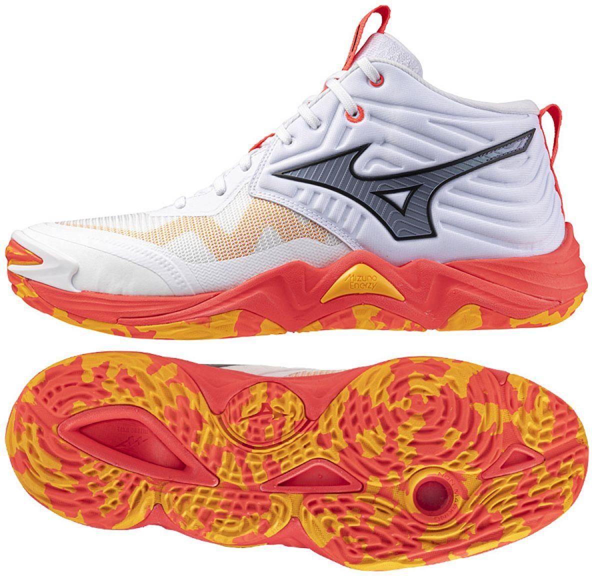 MIZUNO(ミズノ)WAVE MOMENTUM ELITE Buty Mizuno Wave Momentum Elite Białe [V1GA251241] - skstore.eu