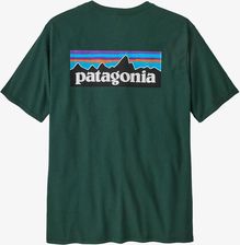 Zdjęcie Patagonia T Shirt P 6 Logo Responsibili Tee Cascade Green - Grodzisk Mazowiecki