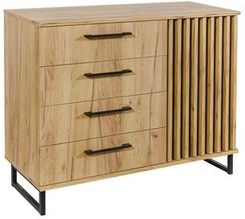 Zdjęcie Vanmar Komoda Z Lamelami Malmo 85Cm - Choroszcz