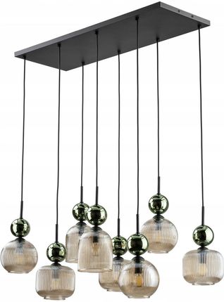 Tk Lighting Sophia Green Cognac Lampa Wisząca 8Xe14 11151 (11151T)