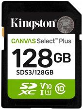 Zdjęcie Kingston SD 128GB Canvas Select Plus Gen3 150MB/s - Przemyśl